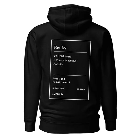 Starbucks Hoodie- Black
