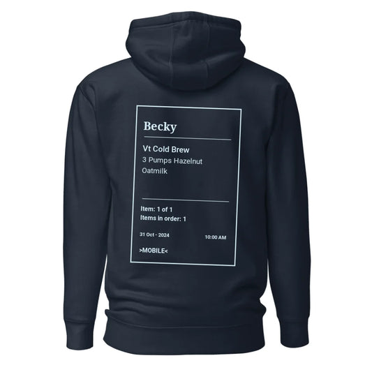 Starbucks Hoodie - Navy